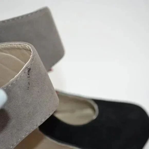 Alba Black and Red Platform Shoes - Picture 13 of 16